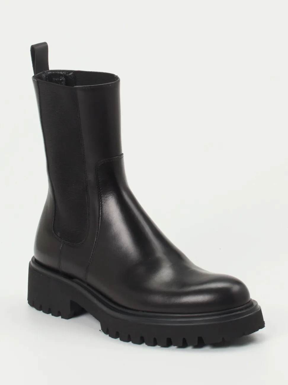 Konstantin Starke – Chelsea Boots aus Kalbleder schwarz