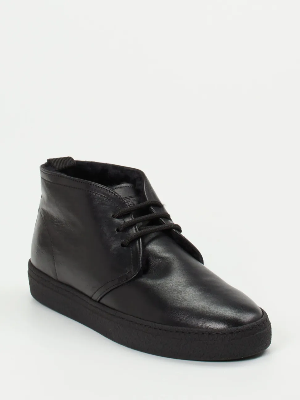 Konstantin Starke – Chukka Boots aus Ziegenleder schwarz