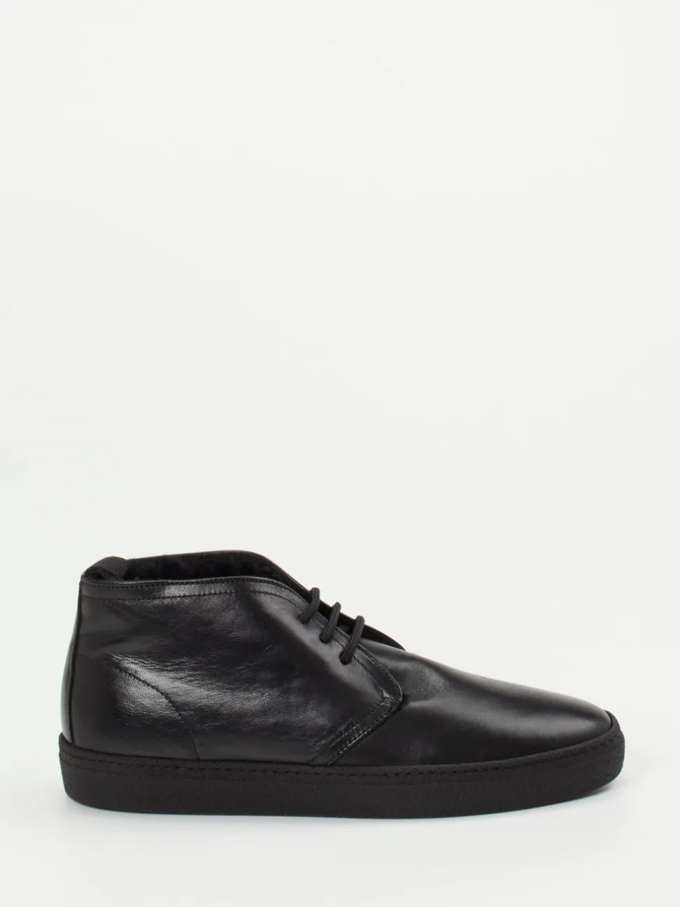 Konstantin Starke – Chukka Boots aus Ziegenleder schwarz