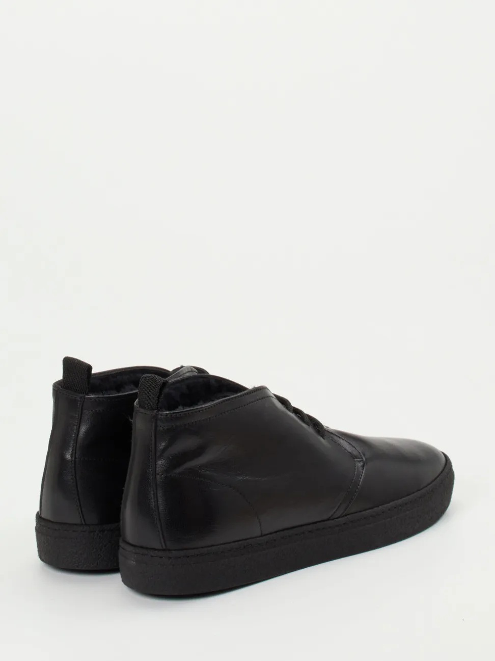 Konstantin Starke – Chukka Boots aus Ziegenleder schwarz