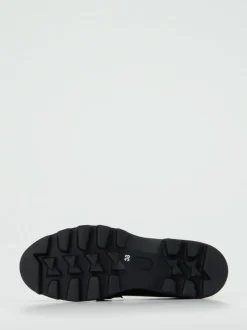 Konstantin Starke – Chunky-Loafer aus Hochglanzleder schwarz