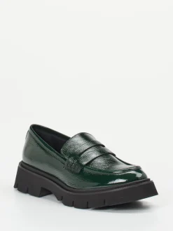 Konstantin Starke – Chunky Loafer aus Lackleder grün