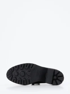 Konstantin Starke – Chunky Loafer aus Hochglanzleder Schwarz