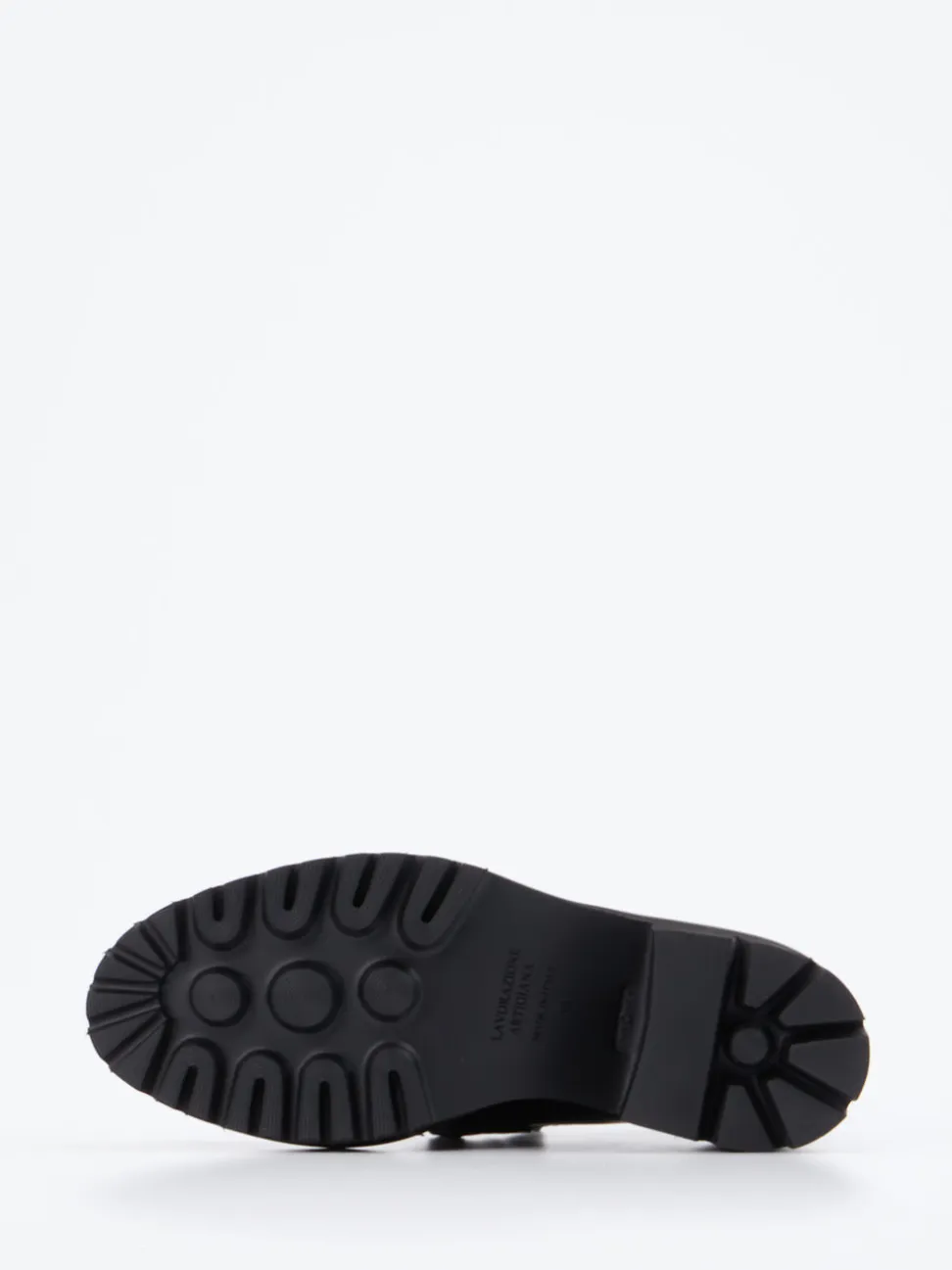 Konstantin Starke – Chunky Loafer aus Hochglanzleder Schwarz