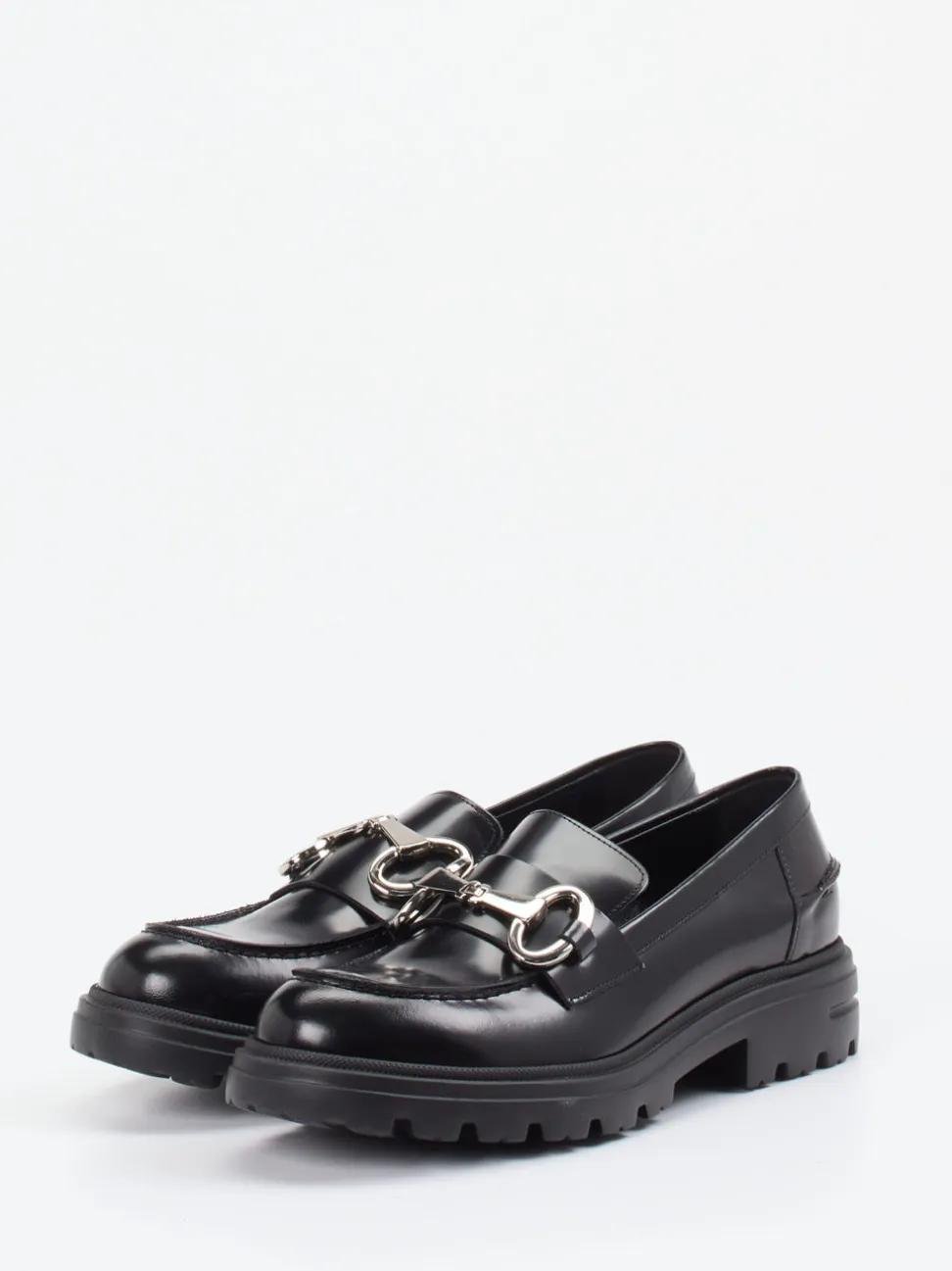 Konstantin Starke – Chunky Loafer aus Kalbleder schwarz