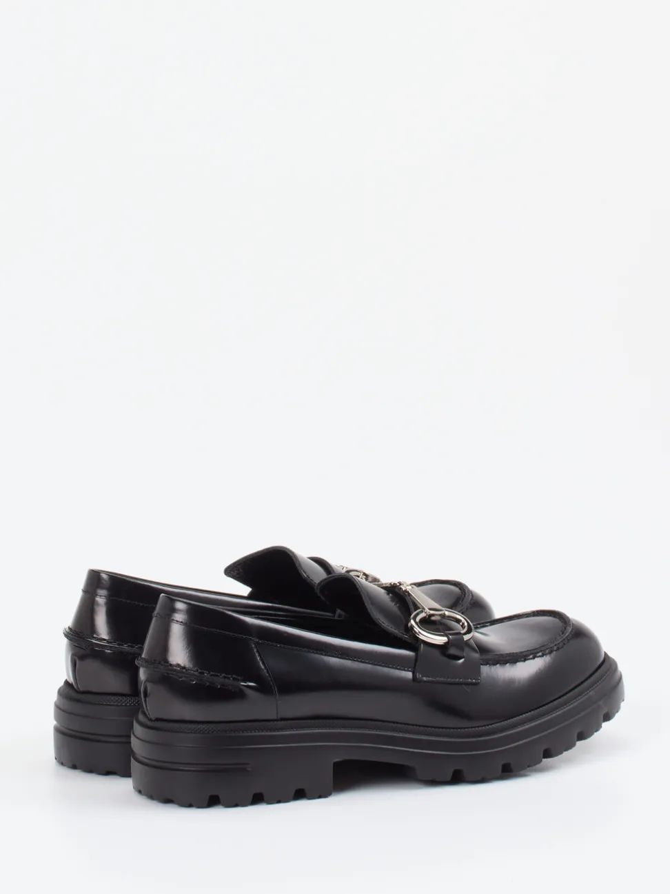 Konstantin Starke – Chunky Loafer aus Kalbleder schwarz