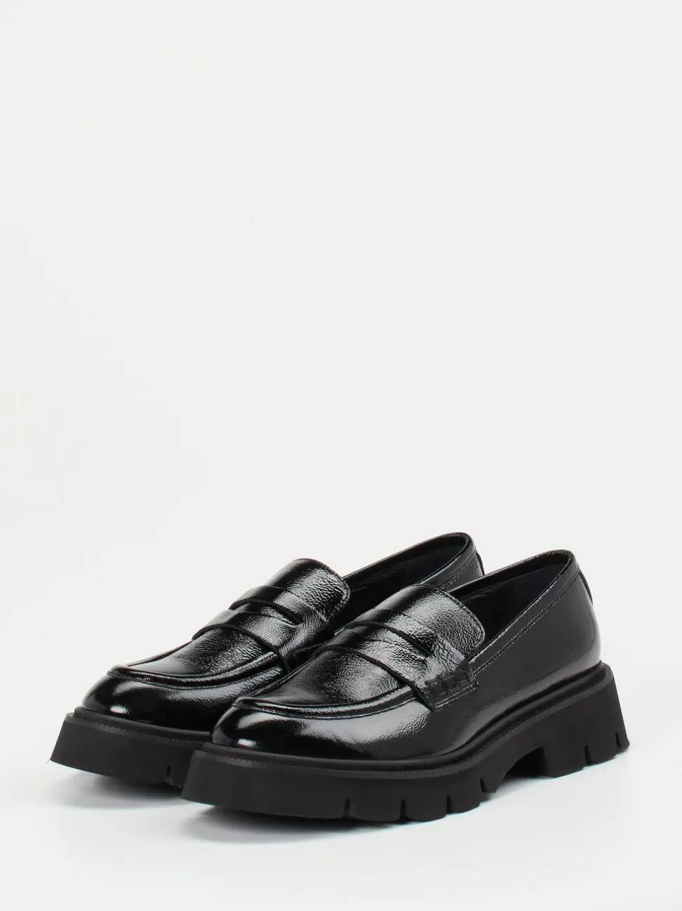 Konstantin Starke – Chunky Loafer aus Lackleder schwarz