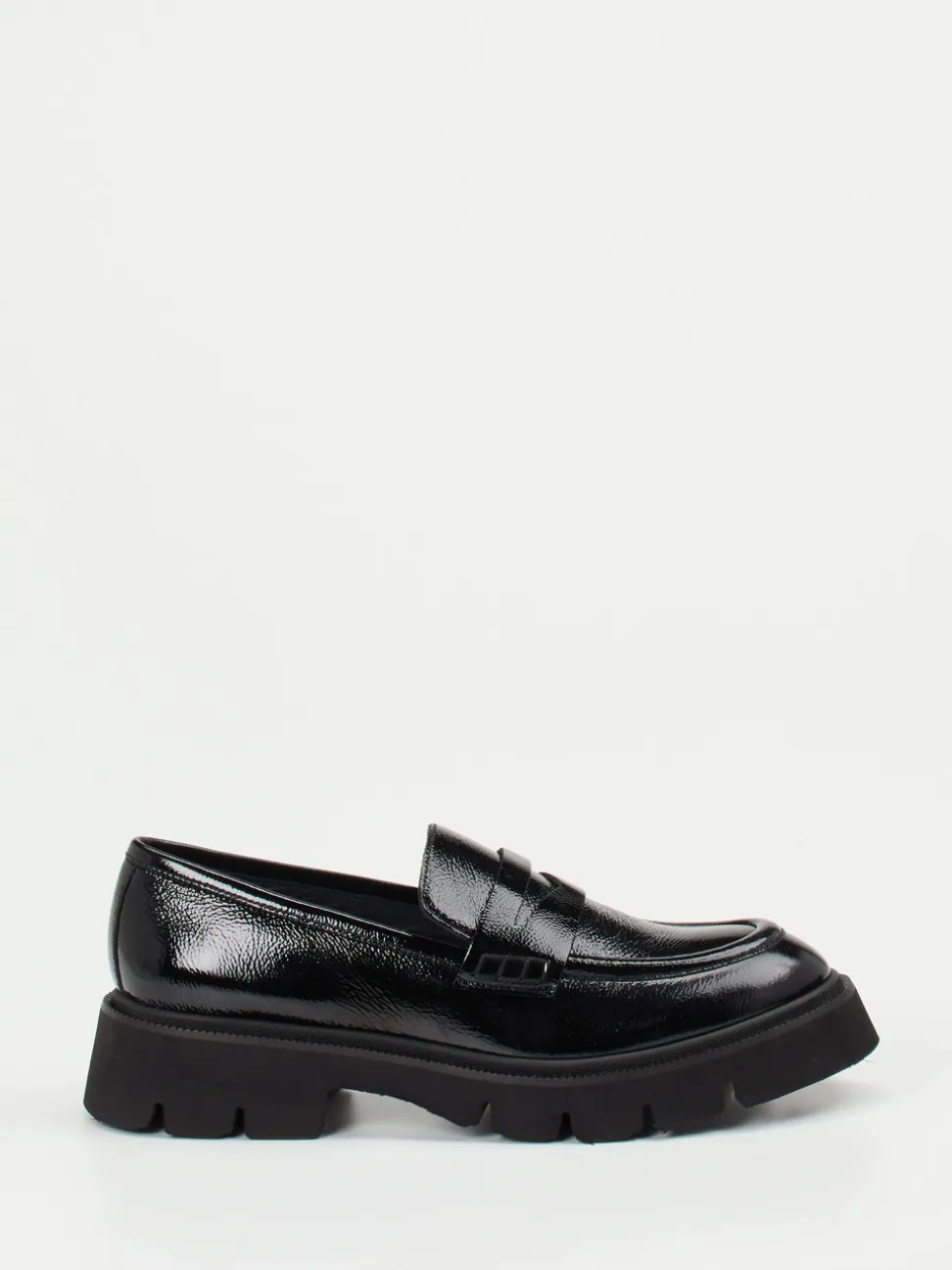 Konstantin Starke – Chunky Loafer aus Lackleder schwarz
