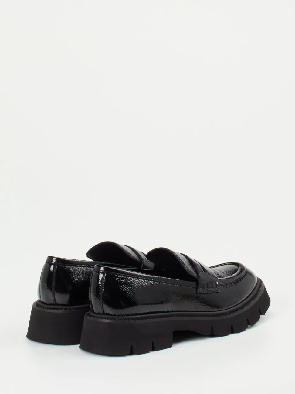 Konstantin Starke – Chunky Loafer aus Lackleder schwarz
