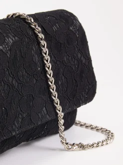 Konstantin Starke – Clutch aus Spitze in Schwarz