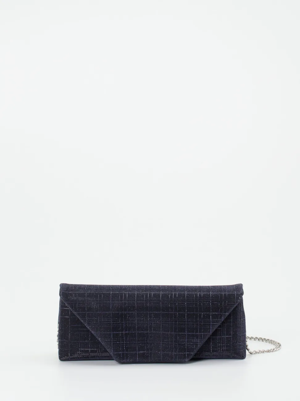 Konstantin Starke – Clutch aus Textil Dunkelblau