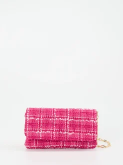 Konstantin Starke – Clutch aus Bouclé in Pink