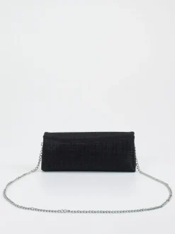 Konstantin Starke – Clutch aus Textil schwarz