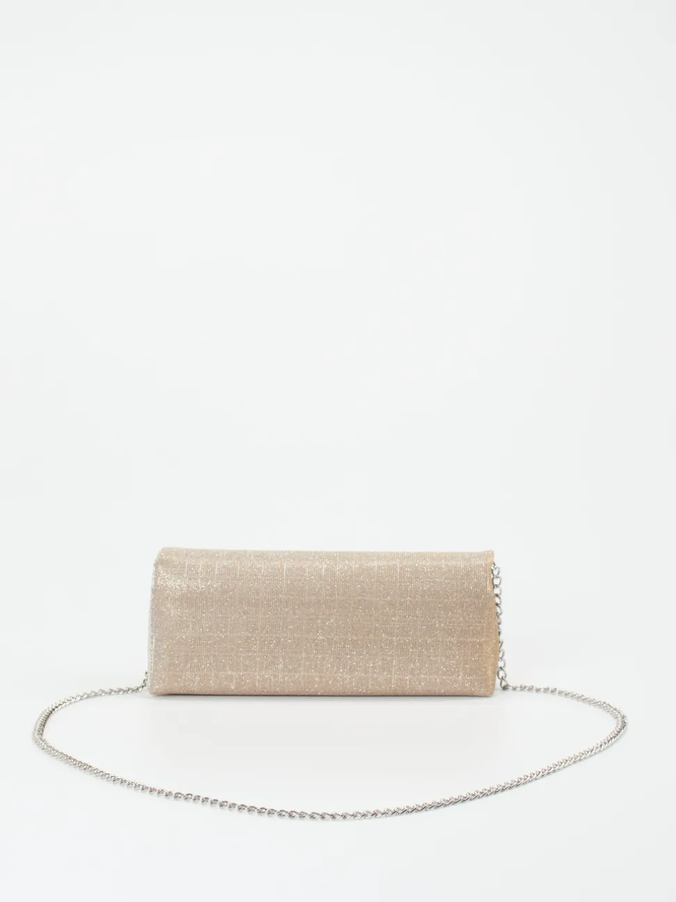 Konstantin Starke – Clutch aus Textil in Champagner