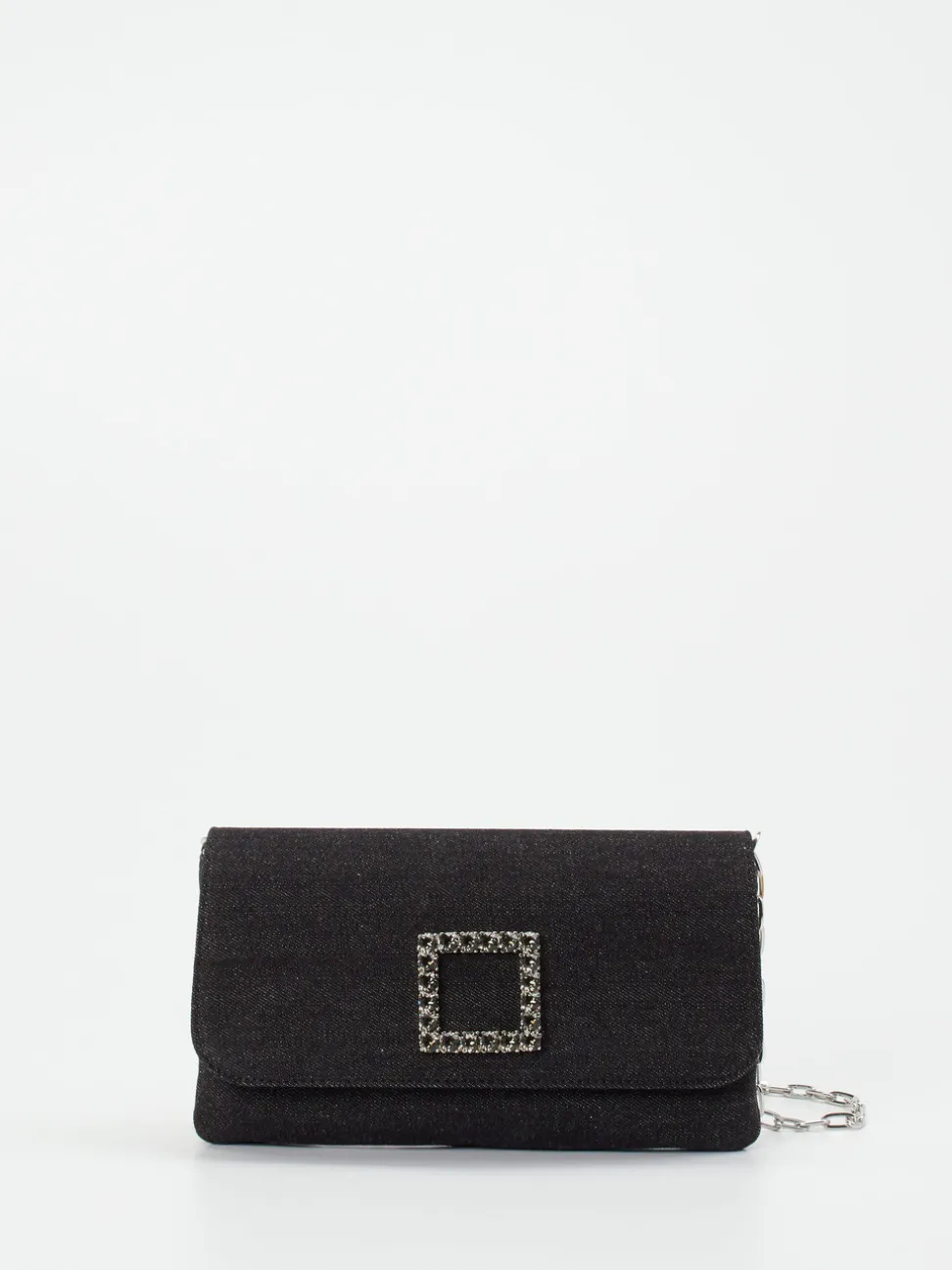 Konstantin Starke – Clutch aus Textil Schwarz