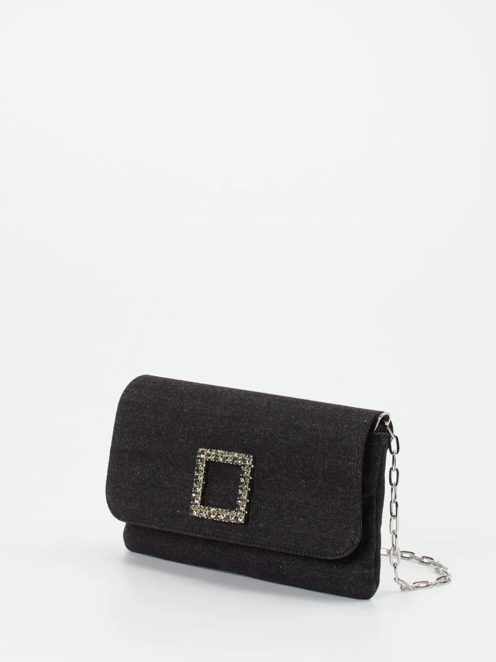 Konstantin Starke – Clutch aus Textil Schwarz