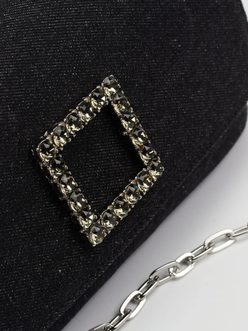 Konstantin Starke – Clutch aus Textil Schwarz