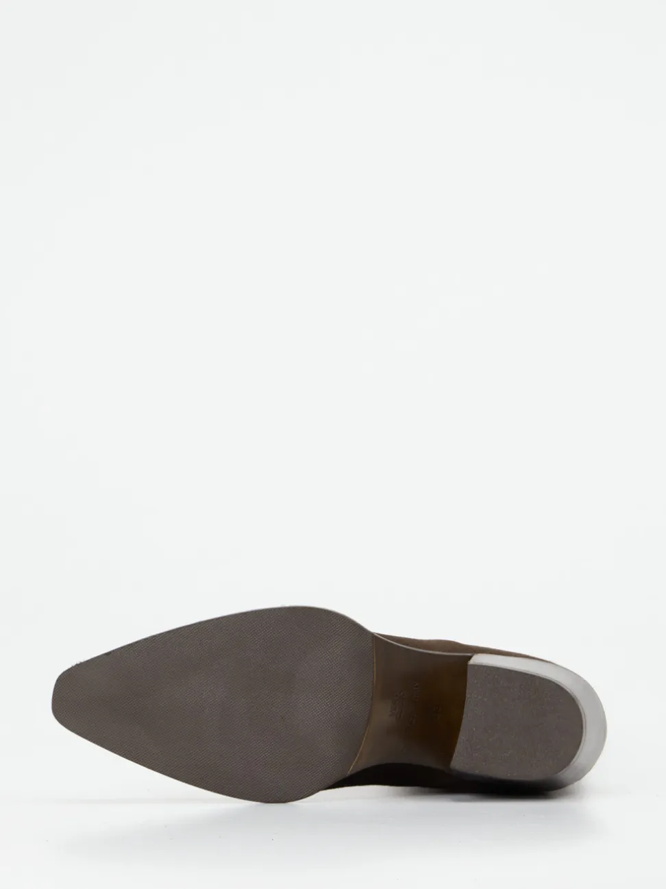 Konstantin Starke – Cowboy-Stiefelette aus Veloursleder Braun