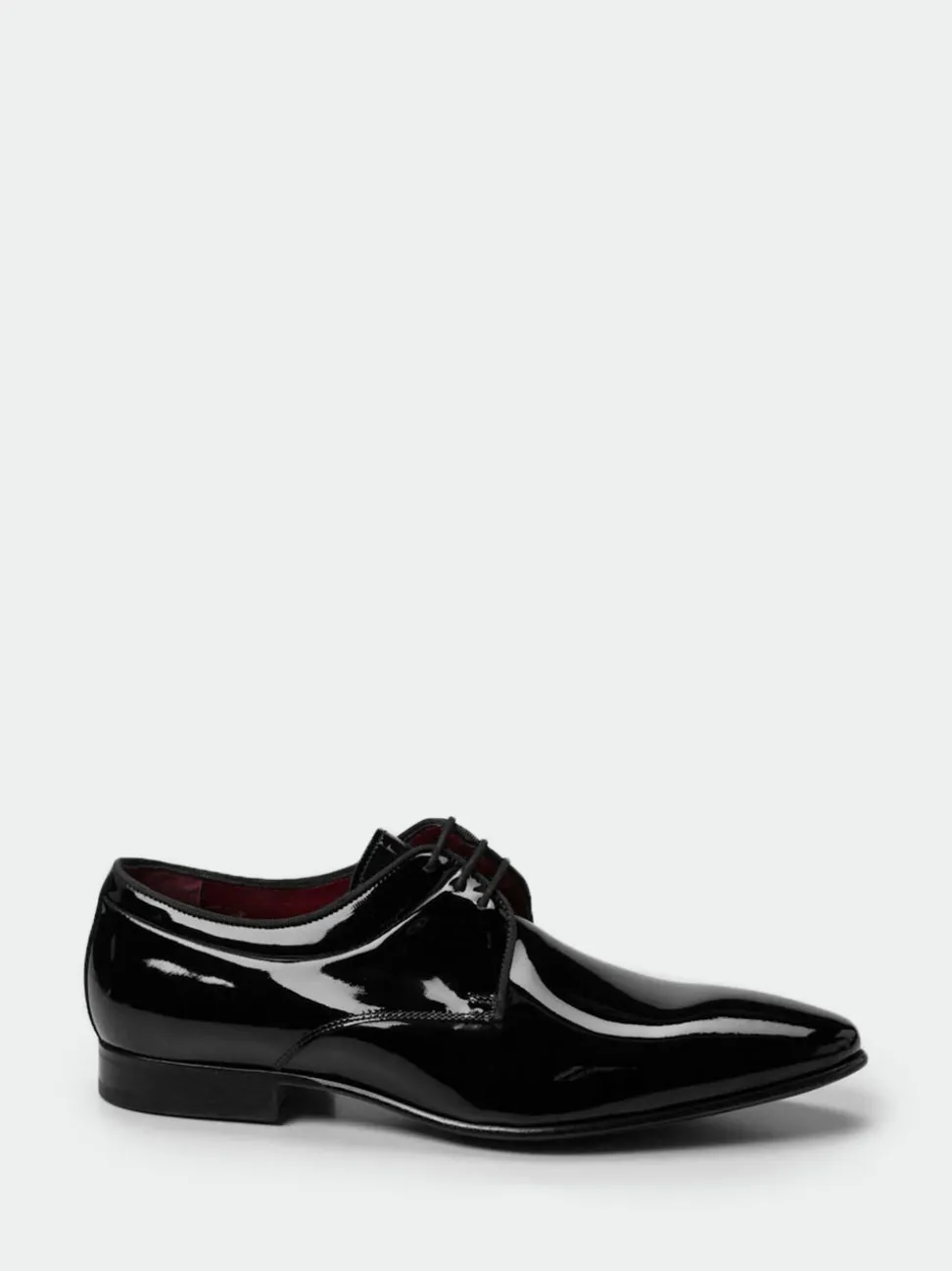 Konstantin Starke – Derby Lackschuhe aus Lackleder schwarz