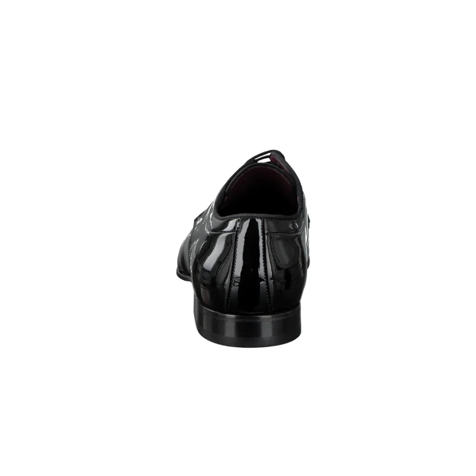 Konstantin Starke – Derby Lackschuhe aus Lackleder schwarz