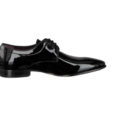 Konstantin Starke – Derby Lackschuhe aus Lackleder schwarz