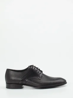 Konstantin Starke – Derby-Schnürschuh aus Leder schwarz