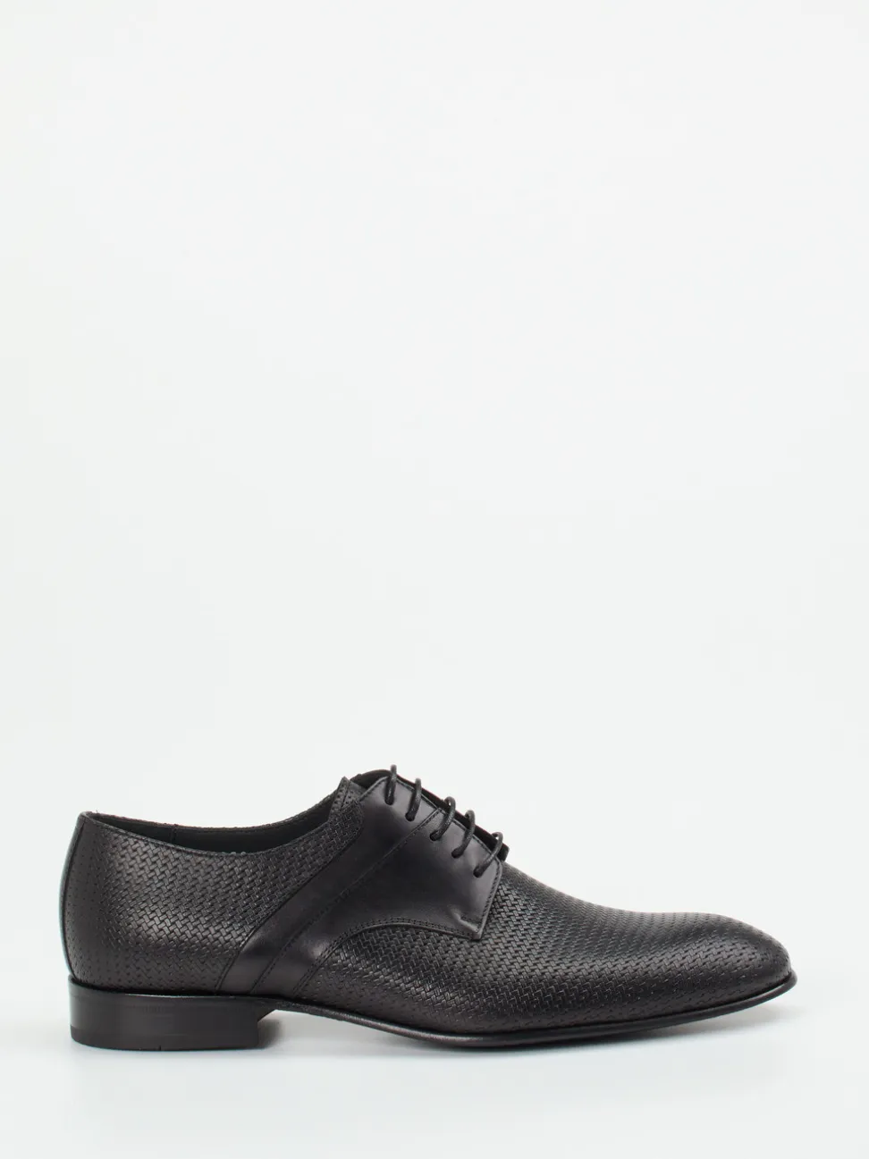 Konstantin Starke – Derby-Schnürschuh aus Leder schwarz