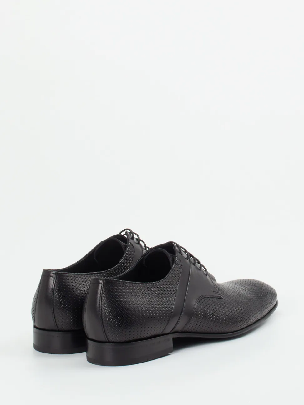 Konstantin Starke – Derby-Schnürschuh aus Leder schwarz