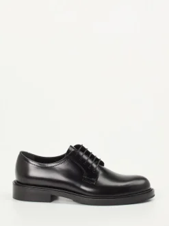 Konstantin Starke – Derby-Schuhe aus Hochglanzleder schwarz