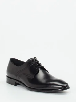 Konstantin Starke – Derby-Schuhe aus Kalbleder Schwarz