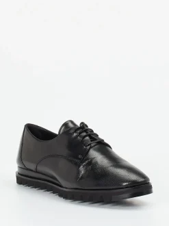 Konstantin Starke – Derby-Schuhe aus Lammleder Schwarz