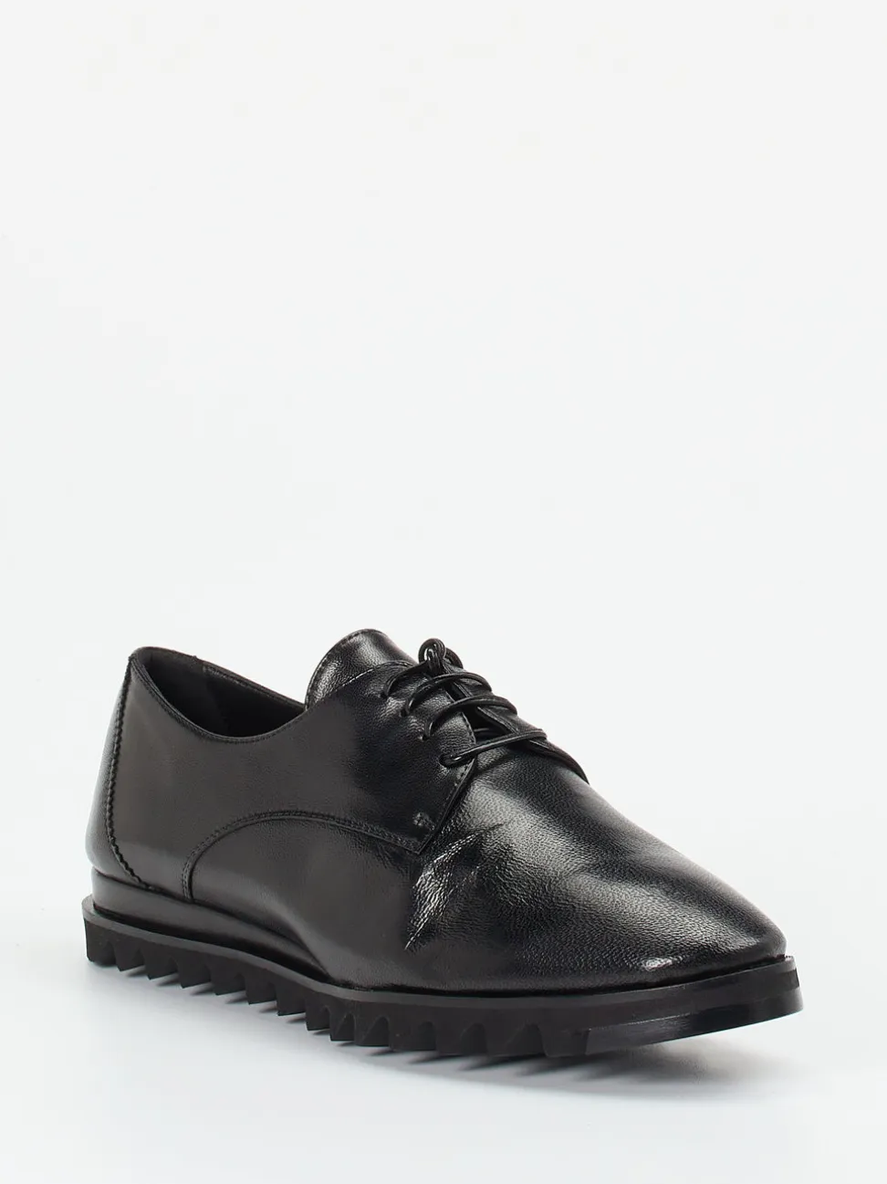 Konstantin Starke – Derby-Schuhe aus Lammleder Schwarz