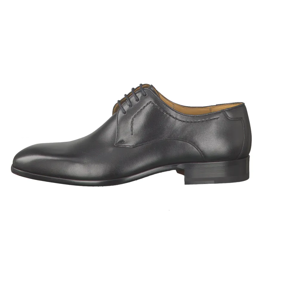 Konstantin Starke – Derby-Schuhe aus Lammleder Schwarz