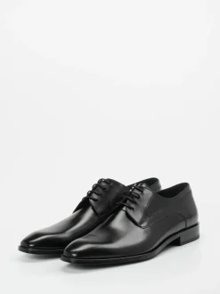 Konstantin Starke – Derby-Schuhe aus Kalbleder schwarz