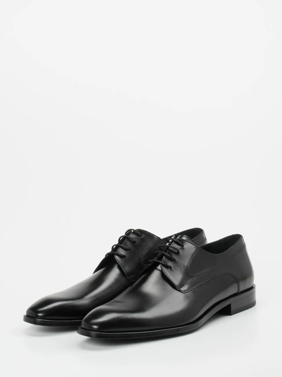 Konstantin Starke – Derby-Schuhe aus Kalbleder schwarz