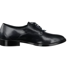 Konstantin Starke – Derby-Schuhe aus Lammleder Dunkelblau