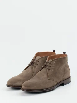 Konstantin Starke – Desert Boots aus Veloursleder Taupe