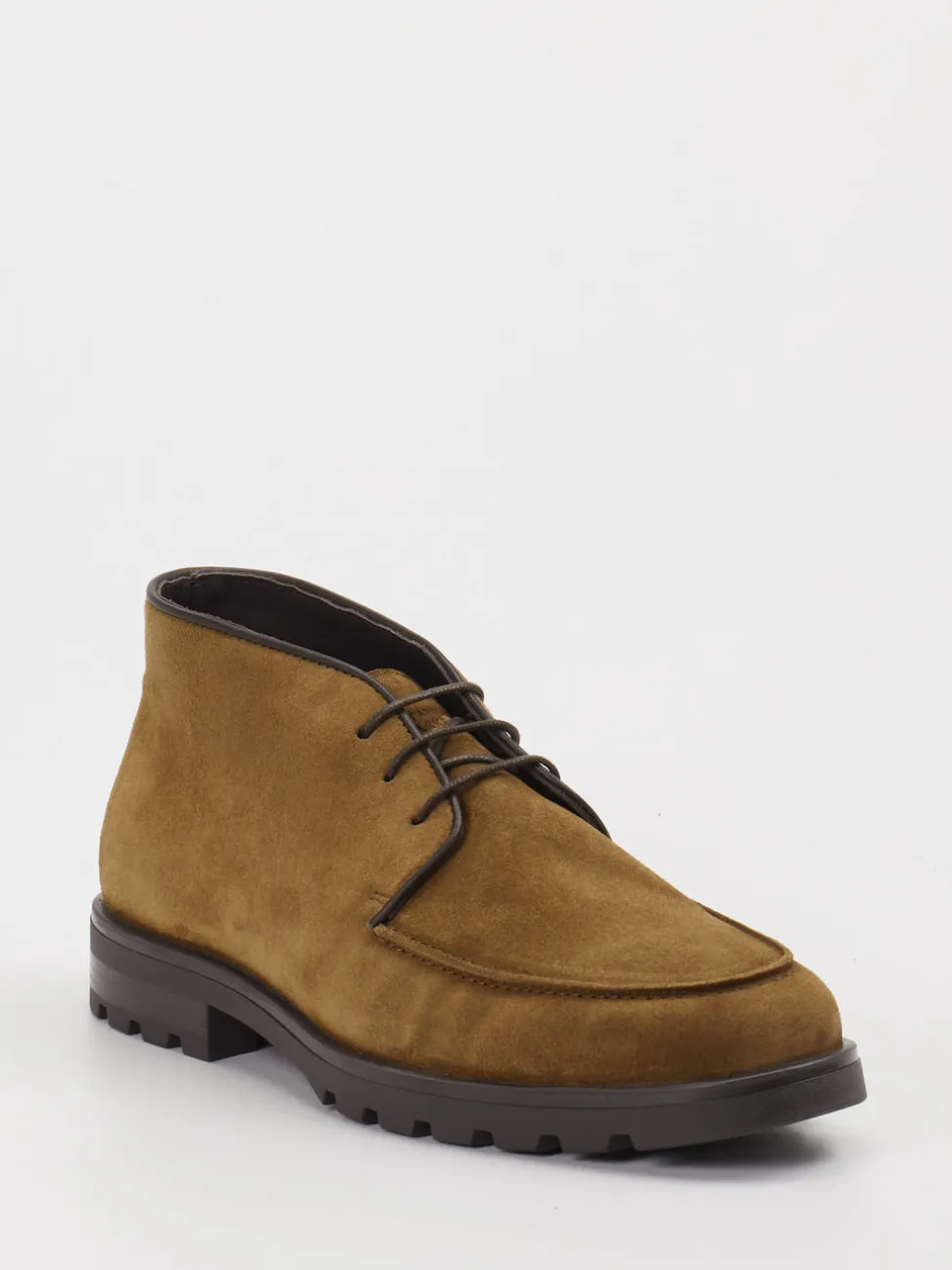 Konstantin Starke – Desert Boots aus Veloursleder braun