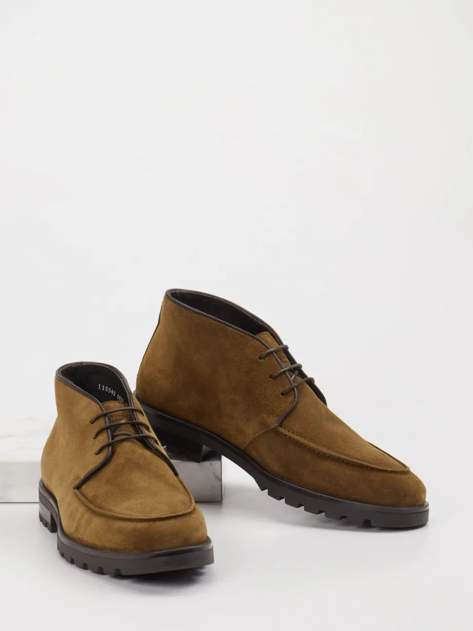 Konstantin Starke – Desert Boots aus Veloursleder braun
