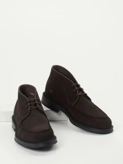 Konstantin Starke – Desert Boots aus Veloursleder braun