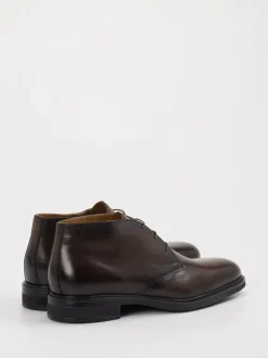 Konstantin Starke – Desert Boots aus Kalbleder Dunkelbraun