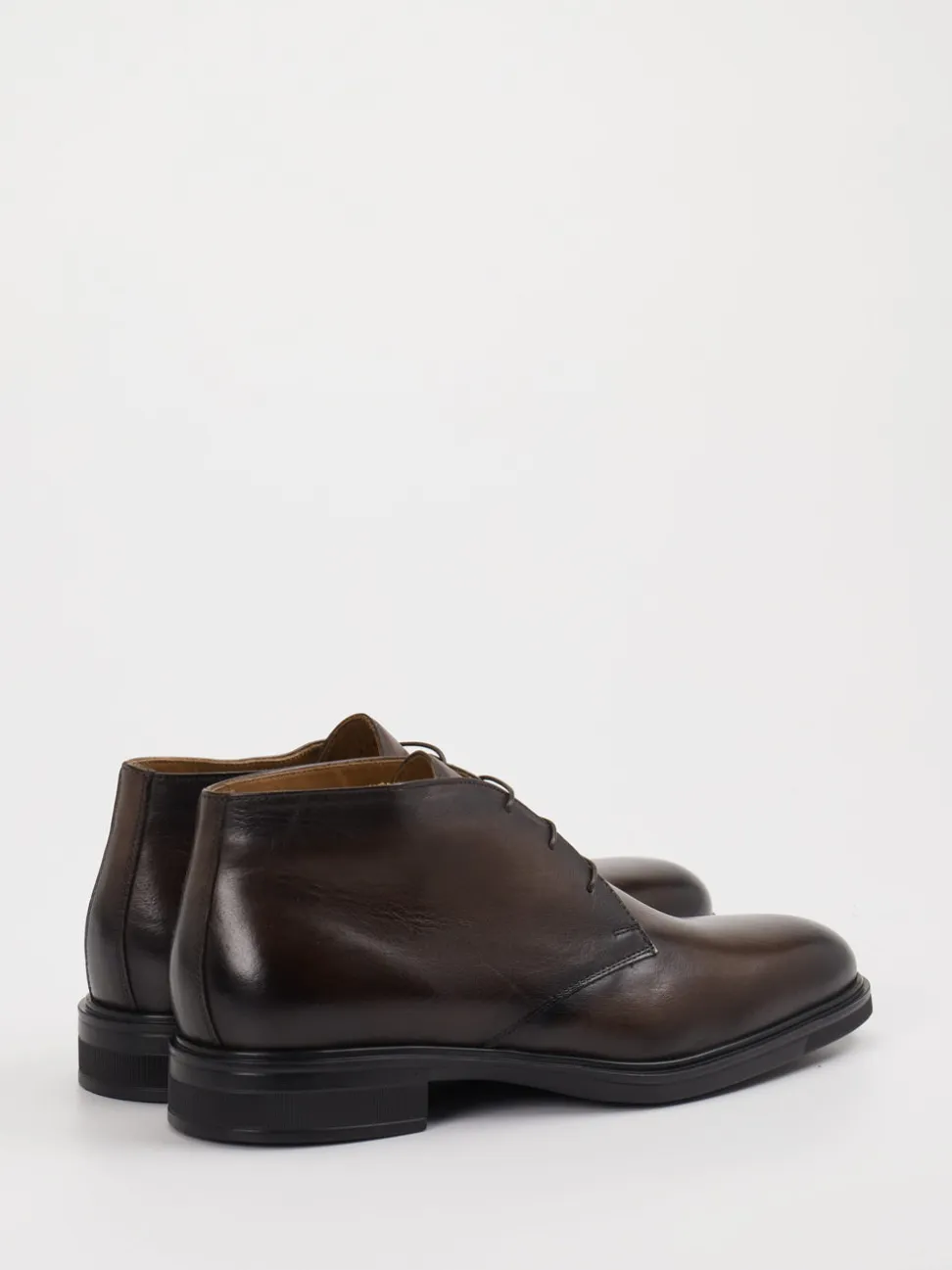Konstantin Starke – Desert Boots aus Kalbleder Dunkelbraun