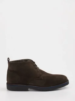 Konstantin Starke – Desert Boots aus Veloursleder braun