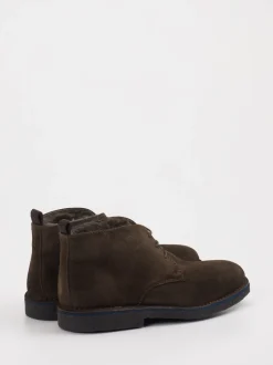 Konstantin Starke – Desert Boots aus Veloursleder braun