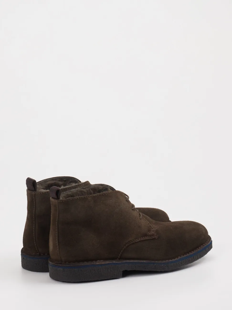 Konstantin Starke – Desert Boots aus Veloursleder braun