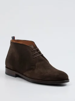 Konstantin Starke – Desert Boots aus Veloursleder braun