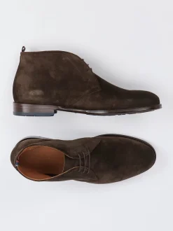 Konstantin Starke – Desert Boots aus Veloursleder braun