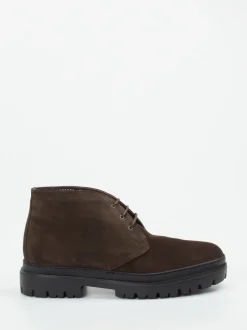 Konstantin Starke – Desert Boots aus Veloursleder braun