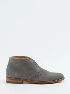 Konstantin Starke – Desert Boots aus Veloursleder grau