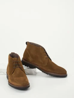 Konstantin Starke – Desert Boots aus Veloursleder braun